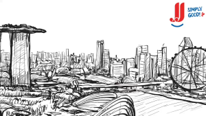 Lốc 6 Lon Trà Xanh Hoa Nhài JJ (6 Lon x 300ml) - Thương hiệu Singapore