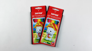 Pensil Warna Joyko 12warna Superior Quality Pencil Panjang