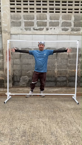 รุ่นใหม่ New !!! ราวตากผ้า ราวสนาม ราวแม่ค้า ราวขายของ สีขาว เอนกประสงค์ ยืดหดได้ตามต้องการ เหล็กหนา เหล็กเหลี่ยม บรรจุในกล่อง สวยงาม ป้องกันการกระแทกจากการขนส่งได้ดี