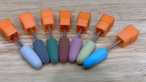 หัวซิลิกอนคาร์ไบด์ เครื่องเจียรเล็บไฟฟ้า หัวเจียร ความละเอียด ตะไบ บั๊ฟ หัวเจียรเล็บ เครื่องเจียร เครื่องตะไบแต่งเล็บ