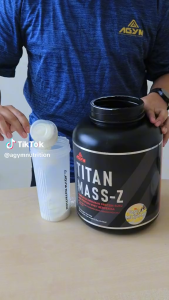 Agym Nutrition TITAN MASS-Z - HALAL- Weight Mass Gainer 2kg - 20servings After meal