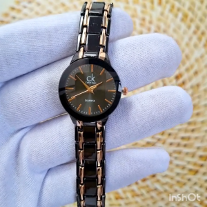 Jam Tangan Wanita Seri C232 Luxury Mewah Stainless-steel Dijamin Realpict Sesuai Foto dan Video by WaktuStore