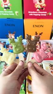 Cokelat Camilan Enon: Nikmati Rasa Strawberry, Matcha, dan Dark Chocolate