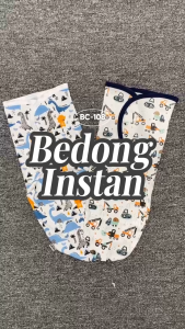 1 Pcs Bedong Bayi Lipat Single Knit BABY LEON BC-108: Bedong Bayi Instan & Berkualitas Tinggi