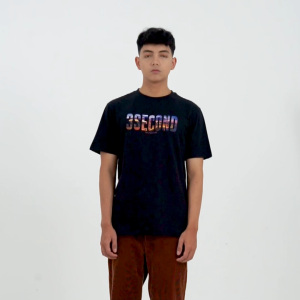 3Second Kaos Pria Katun Lengan Pendek San Diego Script OL-351223
