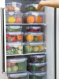 กล่องพลาสติกกลมใส่อาหาร ชุด3 ชิ้น กล่องถนอมอาหาร เข้าไมโครเวฟได้ ตัวล็อกอย่างดี 1 เซ็ตมี 3 ไซส์ สินค้าพร้อมส่งในไทย