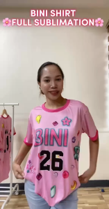 Customized/Personalized Famous Bini T-shirt Sublimation Maloi Mikha Stacey High quality