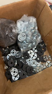 PROMO!!! Tekiro Mur Mata Gerinda Baut Gerinda Penjepit Gerinda Set Inner Outer Flange Set /Ring Mur Mata Pengunci Gerinda Tangan/Mur Penjepit Gurinda 4"in