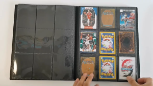 360pcs Album Kartu Besar 9 Slot Buku Koleksi Kartu A4 Card Album Buku Koleksi Kartu