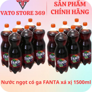 Nước ngọt có ga FANTA xá xị chai 1.5L