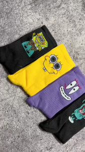 Kaos Kaki Oldschool Motif Skate Merk Panjang Premium - Hosela Project