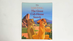 Disney The Lion King The Great Cub House Search Picture Story Book For Kids Easy To Read With Beautiful Illustrations