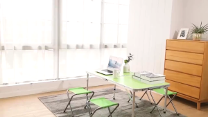 E.Home Meja Lipat Jualan & Payung Meja Lapak Bazar Cafe