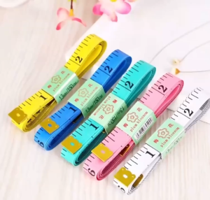 KAMJE Meteran Kain Baju Badan Jahit Alat Ukur Tali Ngukur Pita Lingkar Perut Panjang 150cm 1.5M