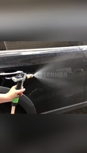 Đầu Vòi Xịt Nước Rửa Xe Tăng Áp Lực Nước (Đen)