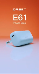 Orsen by Eloop  E61 L E61 C แบตสำรอง ความจุ 5000mah ชาร์จเร็ว20W Fast charge (Eloop&Orsen)