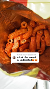 BELI 1 Wonhae Topokki Snack Creamy Rose 80 gr GRATIS 1 Topokki Snack Sweet & Spicy 80 gr