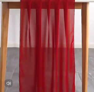 Khăn Trải Giữa Bàn Vải Voan Khăn Voan Mềm Decor Bàn Trà Tiệc Cưới Nhà Hàng DG-588