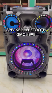 SPEAKER PORTABLE BLUETOOTH GMC 897W Ukuran 10 inch - SUARA MANTAP - HOT SALE