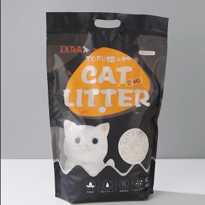 Tofu Cat Litter DOMO+Natrual Tofu Cat Litter 2MM Ultral-thin Supper Odour Control Flushable Cat Litter【6/12 Packs Green Tea】