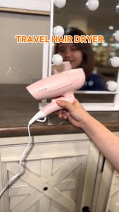 Ace Kris Hair Dryer Travel 600 Watt - PUTIH - HITAM - PINK - Pengering Rambut Hair Styler Elektronik Kecantikan
