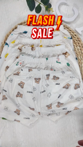 [SET 5] Quần đùi cộc sơ sinh nhiều họa tiết cho bé trai và bé gái chất liệu thun lạnh co giãn tốt mềm mát cho bé