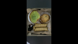 [PER 10 Lembar] DUS NASI 18cmx18cm R8 [R-DELAPAN] 350gr & 310gr Cetak Apa Kabar