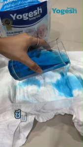 Yogesh ผ้าอ้อมสำหรับผู้ใหญ่ ผ้าอ้อมสำเร็จรูปแบบเทป 700 CC และ 800 CC เลือกไซส์ตามภาพ