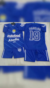 Setelan baju bola anak persib Bandung/set kaos sepak bola termurah berkualitas