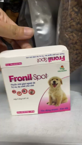 Nhỏ gáy ve rận cho chó Fronil spot