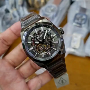 [Promo] Jam Tangan Pria FS ME3206 / ME 3206 Everett Automatic Smoke Stainless Steel Original Garansi 2 Tahun [✔COD][100% Authentic]