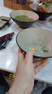 Tô nhựa melamine nhám nâu 2 lớp xoắn ngoài  đựng bún phở tô xoắn miện loe