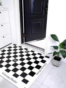 Karpet Lantai Kulit Anti Slip Anti Lecet Alas Lantai Keset Kaki Keset Lantai Bahan Premium Quality Waterproof