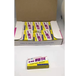 [HÀNG CÓ SẴN]Combo 30 lưỡi (3 hộp) lam tím(tian tian brand)