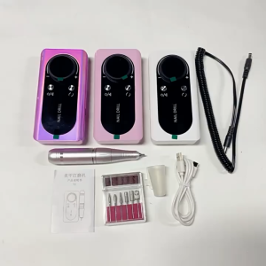 💖พร้อมส่ง💖เครื่องขัดเล็บไฟฟ้า 45000RPM แบบพกพา ชาร์จไฟได้ สําหรับร้านทําเล็บเจล