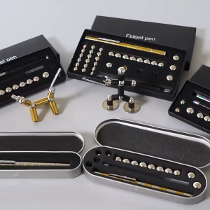 On Sale: High Quality Magnetic Decompression Metal Pen Multi-function Writing Magnet Ballpoint Pen Gifts for Kids