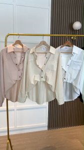 SET7340 Tuck-In Style 2pcs Inner and Shirt Outer