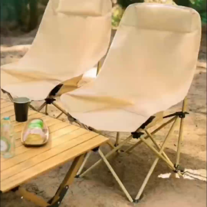 Outdoor high -back folding chair Portable stool back high -back chair art sketch home horsesa fishing chair camping equipment Buy 1 get 1 free COD
