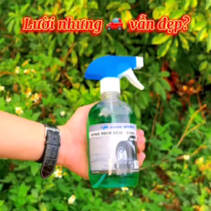 Combo Xịt Bóng Lốp BlueWhale (can 2L + chai 500ml) làm đẹp bảo vệ lốp ô tô xe máy xe đạp điện