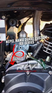 NEPEL HAWA RX KING CUSTOM PEMANIS MESIN