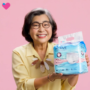 BW - Ultra Active Pull up Adult Diaper Pants For All Day Use - Carton (M/L size 10 Pcs/bag)