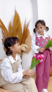 Dungdungkids Setelan Anak 3 in 1 Latifah Vest Rayon Bordir  3 - 12 Tahun