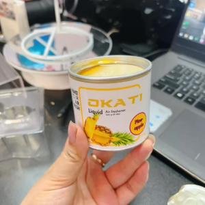 (9 mùi) Sáp Thơm OKATI - Loại sáp thơm dạng tinh dầu lỏng nguyên chất đến 80% - Đóng lon 130gram otofunmoclan