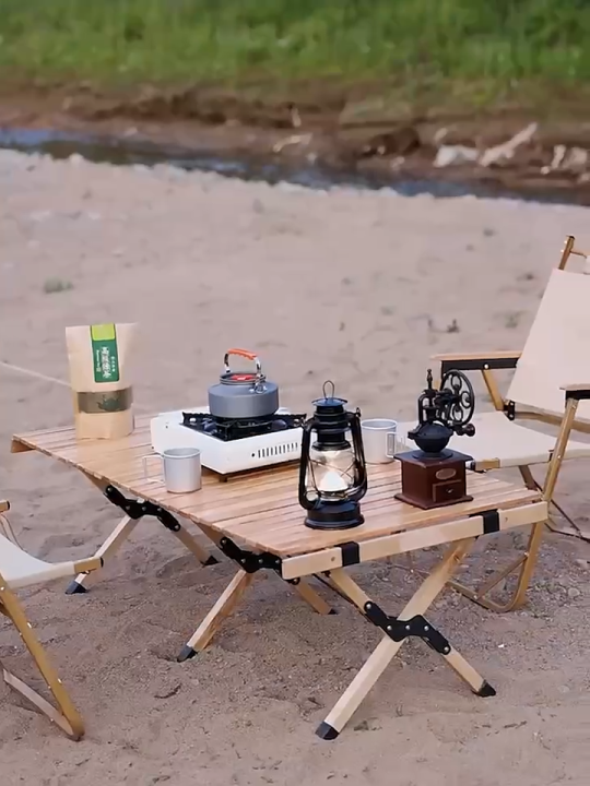 Egg Roll Foldable Table Outdoor Folding Table Portable Table