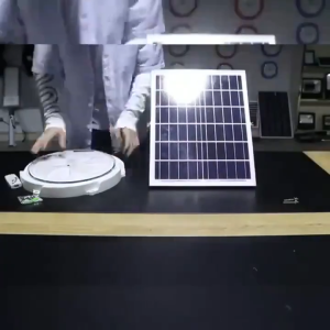 Buy 1 Get 1 Free LED Solar Ceiling Light - Waterproof Energy-Saving Indoor/Outdoor Lighting Fixture with Remote Control and Automatic Charging