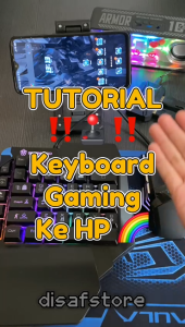 Paket 5in1 Mobilador HP Full Set ff Keyboard One Hand Gaming Keyboard Single Hand Gaming Hp Mobilador PC HP Full Set Game FF PUBG