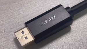 Jasoz Kabel DisplayPort Male to HDMI Male 4K 60Hz Converter Uni-Directional DP to HDMI Cable