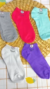 Kaos Kaki Pendek Ankle Semata Anti Slip Socks Kaus Kaki Lucu Cewek Cowok Kaos Kaki Panjang Kaos Kaki Anak