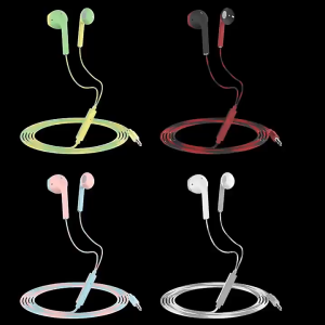 U24 Earphone Original Wired Macaron Headset: Multi-Function Answering & Calling Universal In-Ear Headphones Cable