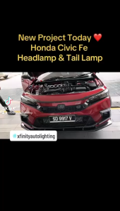 TAIL LAMP HONDA CIVIC FE 20 21 22 TAIL LIGHT / TAIL LAMP